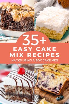 25 easy cake mix recipes that are perfect for desserts