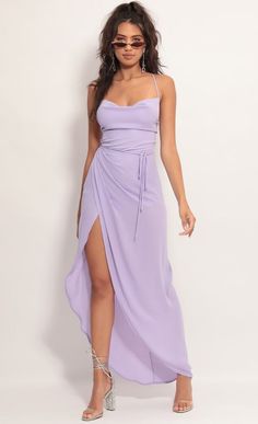 Purple Dress Formal, Dainty Heels, Dress Outfits Party, Flamboyant Natural