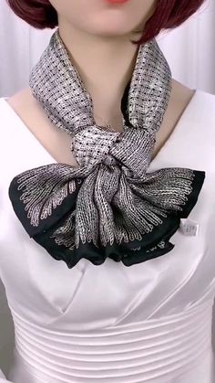 Fun Stuff, Scarf Accessory, Knot, Fashion Inspo, Ribbon