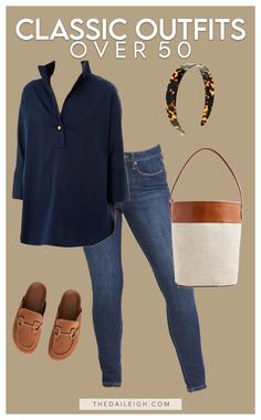 [Sponsored] 33 Most Saved Women Jeans Outfits Casual Guides You've Never Considered Right Now #womenjeansoutfitscasual Bold Street Style, Classic Fashion Looks, Outfits Ladies, Outfits For Women Over 50, Creating Outfits, Classic Outfits For Women, Casual Outfits For Women, Lifestyle Board, Stylish Outfits For Women Over 50