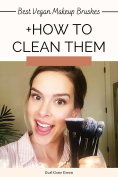 These are the best vegan makeup brushes on the market. Sharing how to care for them and how to clean them. Best Makeup Brushes | Best Makeup Brushes Set | Best Makeup Brushes Brand | Best Vegan Makeup Brushes | Makeup Tips For Beginners | How To Clean Makeup Brushes | How To Clean Makeup Brushes At Home | How To Clean Makeup Brushes Video | Best Way To Clean Makeup Brushes at Home | Wash Makeup Brushes DIY | Crunchi | Crunchi beauty products | Crunchi Makeup | natural Cleaner Best Makeup Brushes Set, Wash Makeup Brushes, Crunchi Makeup, Clean Makeup Brushes, Natural Makeup Brands, How To Wash Makeup Brushes, Makeup Brush Set Best