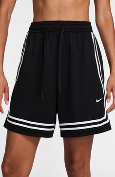 Find NIKE Crossover Dri-fit 7-inch Basketball Shorts on Editorialist. A wider fit through the legs and hips offers more room to move up and down the court in these sweat-wicking basketball shorts framed with contrast stripes. Elastic/drawstring waist Side-seam pockets Dri-FIT moisture-wicking technology 100% polyester Machine wash, dry flat Imported Shorts Nike, Contemporary Dance, Basketball Shorts, Nike Shorts, The Court, Nike Dri Fit, Drawstring Waist, Crossover, Dri Fit