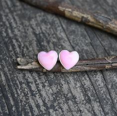 These earrings are made to order ~ the hearts are natural queen conch shells ~ variations will occur. 10mm medium size pink queen conch shell hearts are set in pure silver finished with hypoallergenic argentium silver posts and sterling silver ear nuts. Hypoallergenic Pink Earrings As A Gift For Her, Pink Sterling Silver Earrings For Her, Pink Sterling Silver Earrings Perfect For Her, Pink Sterling Silver Earrings As Gift For Her, Hypoallergenic Pink Sterling Silver Heart Earrings, Hypoallergenic Pink Heart Earrings In Sterling Silver, Pink Heart Beads Sterling Silver Earrings, Pink Sterling Silver Heart Bead Earrings, Pink Sterling Silver Heart Beaded Earrings