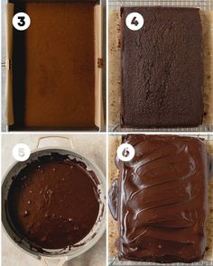 steps on how to make chocolate cake