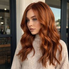 Edgy Copper Hair Color IdeasFishtail Braid Red Balayage, Fishtail Braid, Fish Tail Braid, Ginger Hair