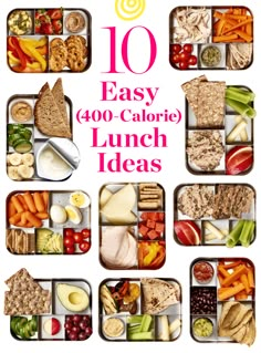 the 10 easy lunch ideas are great for kids