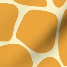 an orange and white giraffe print wallpaper