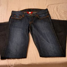 Never Worn Lucky Jeans In Dark Blue Wash. Zipper Fly. Very Flattering. Will Take Most Reasonable Offers. Lucky Jeans, Lucky Brand Jeans, Jeans Color, Dream Clothes, Colored Jeans, Jeans And Boots, Boot Cut, Lucky Brand, Dark Blue