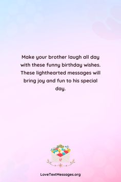 From heartfelt to humorous, these wishes will range in tone to suit different personalities and the unique dynamics of your sibling relationship. Whether you’re looking for something touching to write in a card, a special message to share on social media, or just the right words to say in person, this guide will provide you with an array of options to make your brother feel loved and valued on his special day.