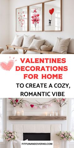 valentine's decorations for home to create cozy, romantic vibe