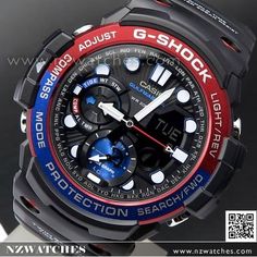 Casio G-Shock GULFMASTER Compass Moon Tide Graph Sport Watch GN-1000-1A, GN1000B Casio Edifice, What Is Fashion, Titanium Watches, Divers Watch, Edc Tools