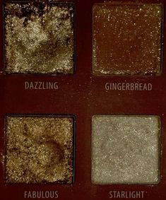 Brown Eyeshadow Pallets, Gold Makeup Palette, Eye Shadow Palette Aesthetics, Eyeshadow Aesthetic Palette, Eyeshadow Pallets Aesthetic, Underconsumption Aesthetic, Natalie Core Aesthetic, Glittery Eye Shadow, Eyeshadow Palette Aesthetic