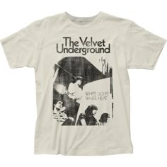 The Velvet Underground, Clothes Pants, White Heat, Vintage Band, Light White, Band Shirts, Vintage Velvet, Looks Style, Jersey Tee