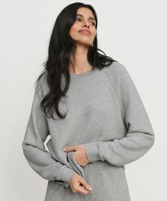 Saturday Sweatshirt – Jenni Kayne Black Loft, Jenni Kayne, Backless Top, Boat Neck Tops, Japanese Fabric, Zip Sweatshirt, Grey Sweatshirt, Dolman Sleeve, Vintage Japanese