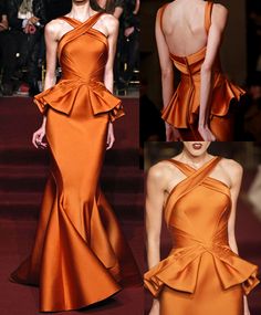 Couture Evening Dress, Fancy Gowns, Zac Posen, Elegant Outfit, Sewing Dresses, Couture Fashion, Dress Patterns, Pretty Dresses