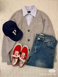 Red Shoes Outfit Men, Ruffle Shirts, Uni Outfits, Ruffle Shirt, Simple Trendy Outfits, 가을 패션, Fashion Aesthetic, Casual Style Outfits