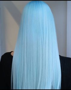 Long Light Blue Hair, Sky Blue Hair Color, Light Blue Hair Dye, Light Blue Hair Color, Ice Blue Hair, Baby Blue Hair, Blue Hair Color, Pastel Blue Hair, Best Hair Dye