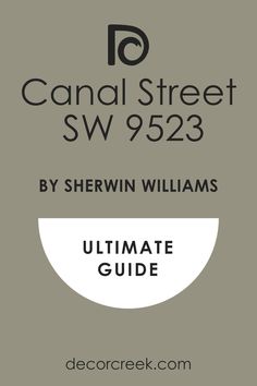 Canal Street from Sherwin Williams | Ultimate Guide Color Pallets, Paint Color, Accent Colors, Paint Colors, Color Schemes, Paint