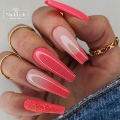 Sassy Nails, Her Nails, Hot Nails, Coffin Nails Designs, Fire Nails, Fancy Nails, Dope Nails, Short Acrylic Nails, Nail Polishes