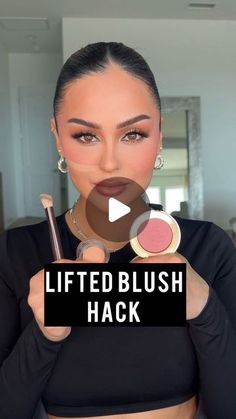 christendominique on April 19, 2024: "This is a new one!The perfect lifted blush hack for your face shape ☺️ ib: @roseandben #blushhack #makeup #makeuptutorials #facelift #blush #blushtips #blushplacement". Where Do You Put Blush On Your Face, Blush On Round Face How To Apply, Blush On Eyes, How To Apply Blush Correctly Round Face, Where Does Blush Go On Your Face, Applying Blush Round Face, How To Apply Blush Oval Face, Applying Blush For Older Women, Blush Tutorial Makeup