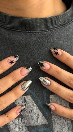 Get ready for the season with 20+ Winter Nails You Will Love This Year! Whether you’re into festive Christmas Nails or elegant Christmas Gel Nails, this collection has everything. Try Christmas Nails Easy for simple yet stunning looks or go bold with Winter Nails Acrylic and Christmas Nails Acrylic. From Crome Nails to Cat Eye Nails, these ideas will elevate Her Nails. Need more inspo? Check out Cute Christmas Nails, Nail Art Noel, and festive Christmas Tree Nails! Plus, discover playful Kute... Black Nails For A Wedding, Basics Nails Ideas, Rap Concert Nails, Renee Rapp Nails, Rap Concert Nails Ideas, Kesha Nails, Guts Tour Nails, Deftones Nails, Rockstar Girlfriend Nails