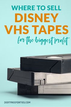 the words where to sell disney vhs tapes for the biggest price