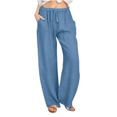 PRICES MAY VARY. stretch cargo pants women womens pull on pants yoga flare pants for women linen beach pants women flared sweatpants plus size capris for women white linen pants women womens pants elastic waist petite yoga pants for women petite length tan pants women cargo pants women women capri pants for summer linen pants women petite gym sweatpants women wide leg cargo pants for women petite scrub pants for women womens beach pants womens plus size pants navy dress pants women womens athlet Cheap Navy Bottoms For Vacation, Cheap Navy Bottoms For Beach Season, Business Casual Pants Women, Palazzo Outfit, White Linen Pants Women, Gym Sweatpants, Gym Pants Women, Summer Linen Pants, Linen Beach Pants