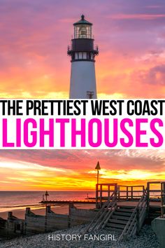 the prettiest west coast lighthouses