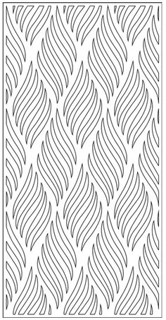 a pattern that looks like waves in the shape of a rectangle, with black lines on