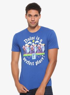 Lord Farquaad from Shrek is our king. | Shrek Duloc Perfect Place T-Shirt Lord Farquaad, The Great Mouse Detective, Punk Disney Princesses, Punk Disney, Disney Facts, Team T Shirts, Give Back, Long Sleeve Sweatshirt