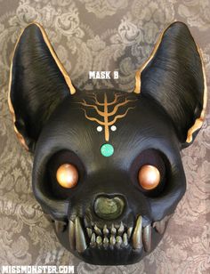 feline skull mask Cat Skull Mask, Animated Anatomy, Kitsune Mask, Monster Mask, Cosplay Armor, Cat Skull, Mask Pattern, Skull Mask, Cool Masks