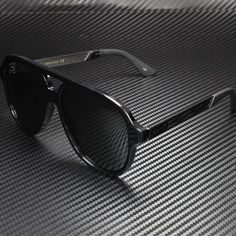 Brand New With Case And Cards! 100% Authentic! Modern Gucci Aviator Sunglasses, Designer Black Aviator Sunglasses With Tinted Lenses, Designer Black Aviator Sunglasses, Casual Black Gucci Aviator Sunglasses, Designer Black Sunglasses For Business, Gucci Frames, Black Aviator Sunglasses, Aviator Sunglasses Mens, Black Aviators