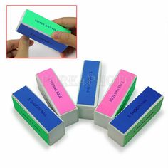 Block Practical Buffer Grinding 5PCs Tools Manicur File Polishing Nail Block Sponge Nails, Edge Nails, Diy Nail Polish, Electric Water Heater, Nail Buffer, Uv Gel Nails, Pedicure Nail Art