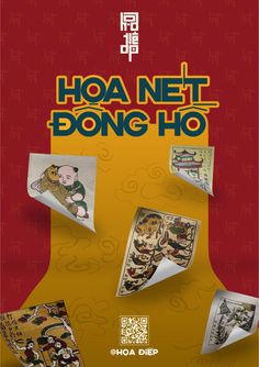 an advertisement for hoa net dong ho