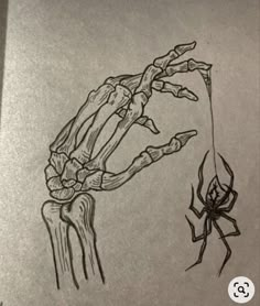 Cool Skeleton Hand Drawings, Art Sketchbook Skeleton, Cool Skeleton Drawings, Trippy Skeleton Art, Skeletons Sketch, Easy Skeleton Drawing, Sketches Skeleton, Sketch Skeleton