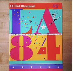 Amazing 1984 Olympics branding by #LADF and @wilesmag inaugural Julia Morgan icon award winner Deborah Sussman. Via @awalkerinla Yearbook Aesthetic, Julia Morgan, School Of Visual Arts, Sports Awards