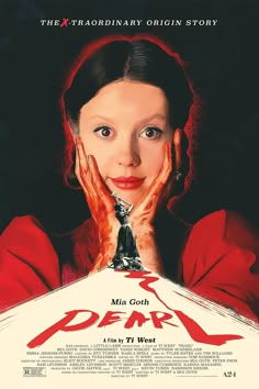 Pearl by Ti West Alternative Film Movie Print Wall Art Poster 1579524291 Pearl Movie, Ti West, Pearl 2022, Poster Horror, Film Thriller, Mia Goth, X Movies, Septième Art, Film Poster Design