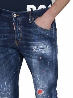 99% Cotton, 1% Elastane Denim Jeans Ideas, Dean And Dan Caten, Cool Guy, Sporty Style, Fashion Labels, Italian Fashion, Jeans Pants, Stretch Denim, Boat Shoes