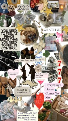 a collage of images with words and pictures