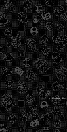 a black and white background with many different emoticions