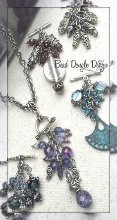 Hand Crafted Pewter Pendant & Dangle Beaded Necklaces in CT | Bead Dangle Design | Page 1 Interchangeable Necklace, Beaded Dangle Necklace, Bead Dangles, Evil Eye Necklace Gold, Dangle Necklace, Design Page, Easy Jewelry, Interchangeable Jewelry, Pewter Pendant