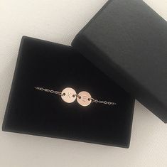 "Rose gold bracelet, double initial bracelet, personalised bracelet, personalised gift, gift for women, gift for her, girlfriend gift, couple Rose gold plated double initial with rose gold plated chain. I add some extension links to chain. So it can be adjustable and fit the wrist size between 6.5inch to 7.5 inch. If the bracelet is for a child wrist, please send me message i can adjust it. It is a elegant gift for bridesmaids , birthday, anniversary and Christmas gift. This beauty comes inside Minimalist Rose Gold Name Bracelet With Initials, Minimalist Rose Gold Initials Name Bracelet, Minimalist Rose Gold Bracelet With Initials, Cotton Cord Bracelet, Initial Charm Bracelet, Monogram Bracelet, Moms Bracelet, Silver Plated Bracelet, Letter Bracelet