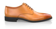 Men`s Derby Shoes are handcrafted by individual order. Upper material is made by leather, premium leather. Insole and lining materials - leather. Your new shoes will be handcrafted especially for you and delivered for free to your home or office in 1-2 weeks. Included option for free return and remake if the shoes do not fit.Only now all this is available at an exclusive price of $189.00.Proceed with you order now. Cognac Leather Cap Toe Shoes For Derby, Cognac Leather Shoes With Leather Sole For Derby, Elegant Cognac Oxfords With Rubber Sole, Elegant Brown Leather Shoes With Rubber Heel Cap, Elegant Cognac Leather Shoes For Derby, Elegant Brown Dress Shoes With Rubber Heel Cap, Elegant Cognac Leather Shoes Plain Toe, Elegant Cognac Leather Cap Toe Shoes, Luxury Cognac Cap Toe Leather Shoes