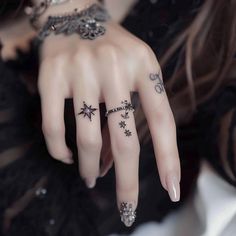 Wedding Ring Stencil Tattoo Kit Music Note Finger Tattoos For Women, Wedding Band Tattoo For Her, Wedding Ring Tattoo Designs, Marriage Ring Tattoos, Wedding Ring Tattoos, Ring Tattoo Designs, Wedding Band Tattoo, Ring Tattoo, Wedding Ring Tattoo