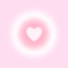 a pink background with a white heart in the center and light at the end of it