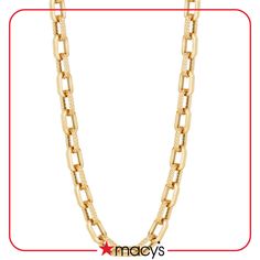 in stock Elegant 14k Stamped Chain Necklace For Formal Occasions, 14k Gold Oval Link Necklace With Stamp, Classic Stamped 14k Yellow Gold Chain Necklace, Classic 14k Stamped Yellow Gold Chain Necklace, Luxury 14k Stamped Link Jewelry, Gold Polish, Collar Necklace, 10k Gold, Cable