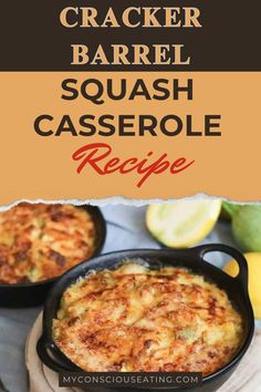 Savory squash casserole with cheese Cracker Barrel Squash Casserole Recipe, Squash Zucchini Recipes, Southern Squash Casserole, Yellow Squash Casserole, Squash Casserole Recipes, Food Casseroles, Making Mashed Potatoes, Vegetable Casserole, Squash Casserole