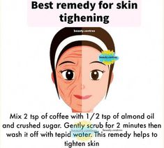 Skin Tightening Remedies, Natural Skin Tightening, Skin Face Mask, Clear Healthy Skin, Facial Products, Good Skin Tips, Diy Skin Care Recipes, Beauty Tips For Glowing Skin