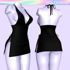 Second Life Marketplace - Black Fitzy Dress Sims 4 Apocalypse Cc, Sims 4 Halloween Costumes, Sims 4 Urban Cc Clothing Female, Sims 4 Black Cc Clothing, Sims For Download, Sims 4 Mac, Sims 4 Cas Mods, Sims Clothes, Sims Packs