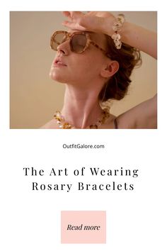 Master the art of 🖌️ Wearing a Rosary Bracelet 🖌️ with our fashion tips. Understand their spiritual meaning and styles. Visit our website for more insights! 🎨🙏 Spiritual World, Special Prayers, The Rosary, Rosary Bracelet, Rosary Beads, Rosary, Meaningful Gifts